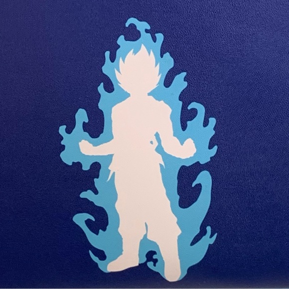 [BRAND NEW] LOUNGEFLY X DBZ DRAGON BALL SUPER GOKU SUPER SAIYAN BLUE BACKPACK - Picture 9 of 15